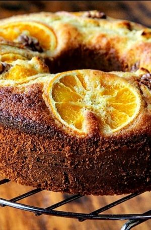 Amale's Birthday Orange Cake