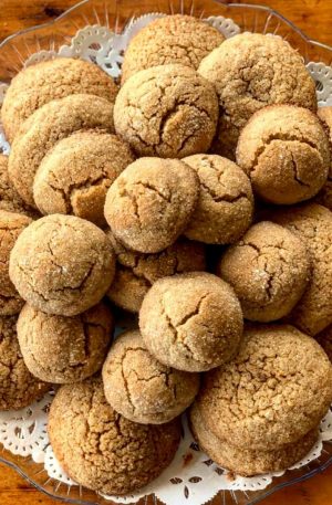 One Dozen Gluten Free Crystal Ginger Cookies