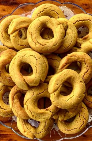 One Dozen Gluten Free Sfouf Cookies