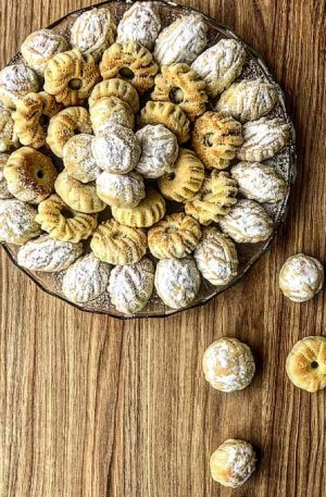 1kg Amale's Homemade Maamoul Mixed / Filled Cookie Butter Mixed