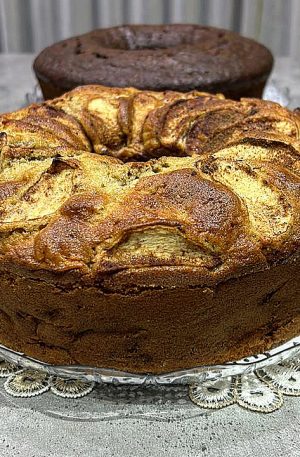 Sugar Free Apple Cinnamon Vegan Cake