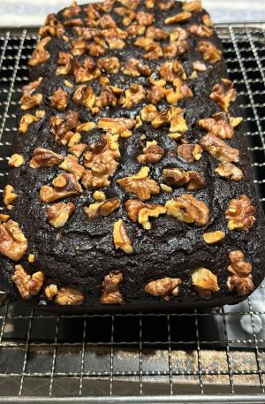 Paul's Keto Chocolate Walnut Cake