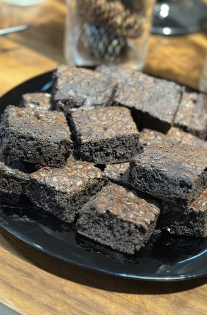 Amale's Fudgy Chocolate Brownie