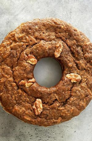 Sugar-Free Vegan Carrot Cake